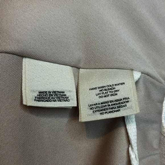 NWT RACHEL ROY Curvy Collection Blush Metallic Pleated Aline Midi Skirt - Picture 9 of 10